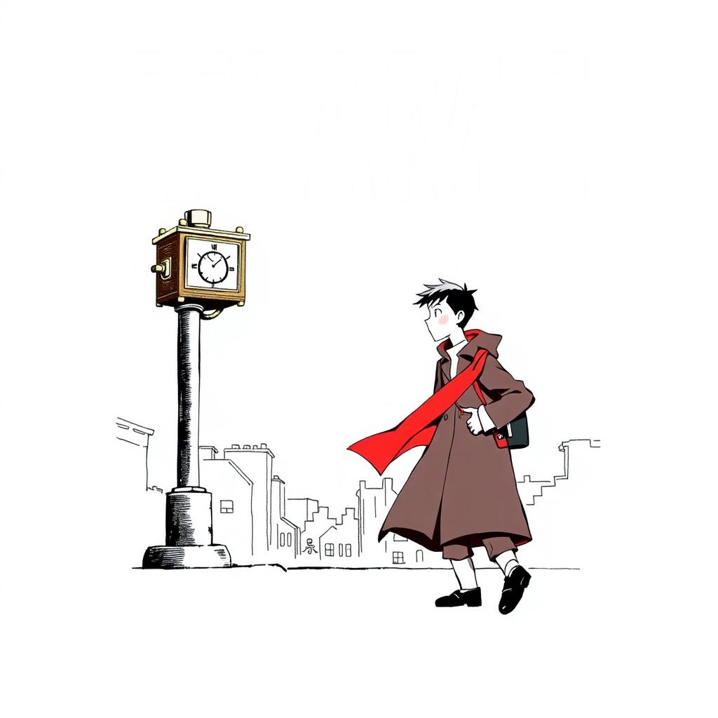 Cover of Time Postman manga
