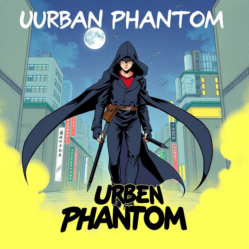 Cover of Urban Phantom manga