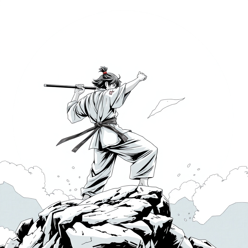 Peak of Martial Arts manga