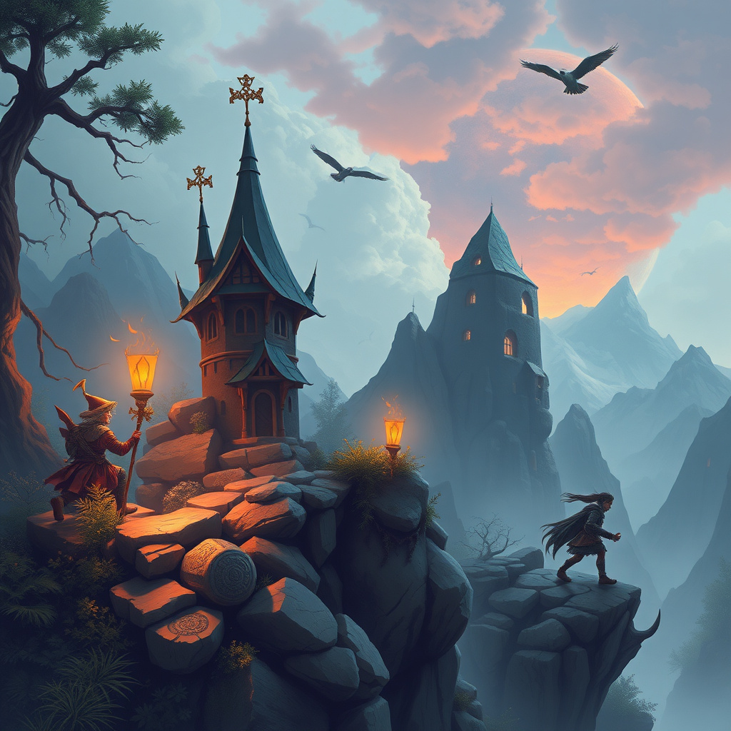 Fantasy adventure theme