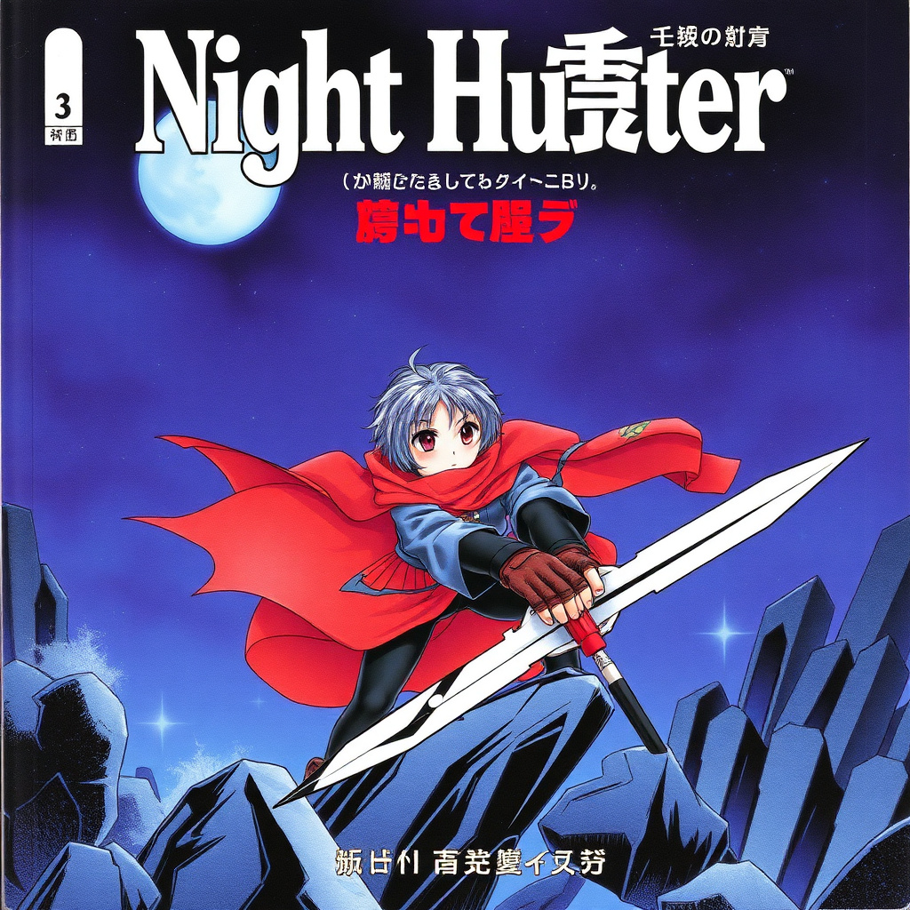 Cover of Night Hunter manga